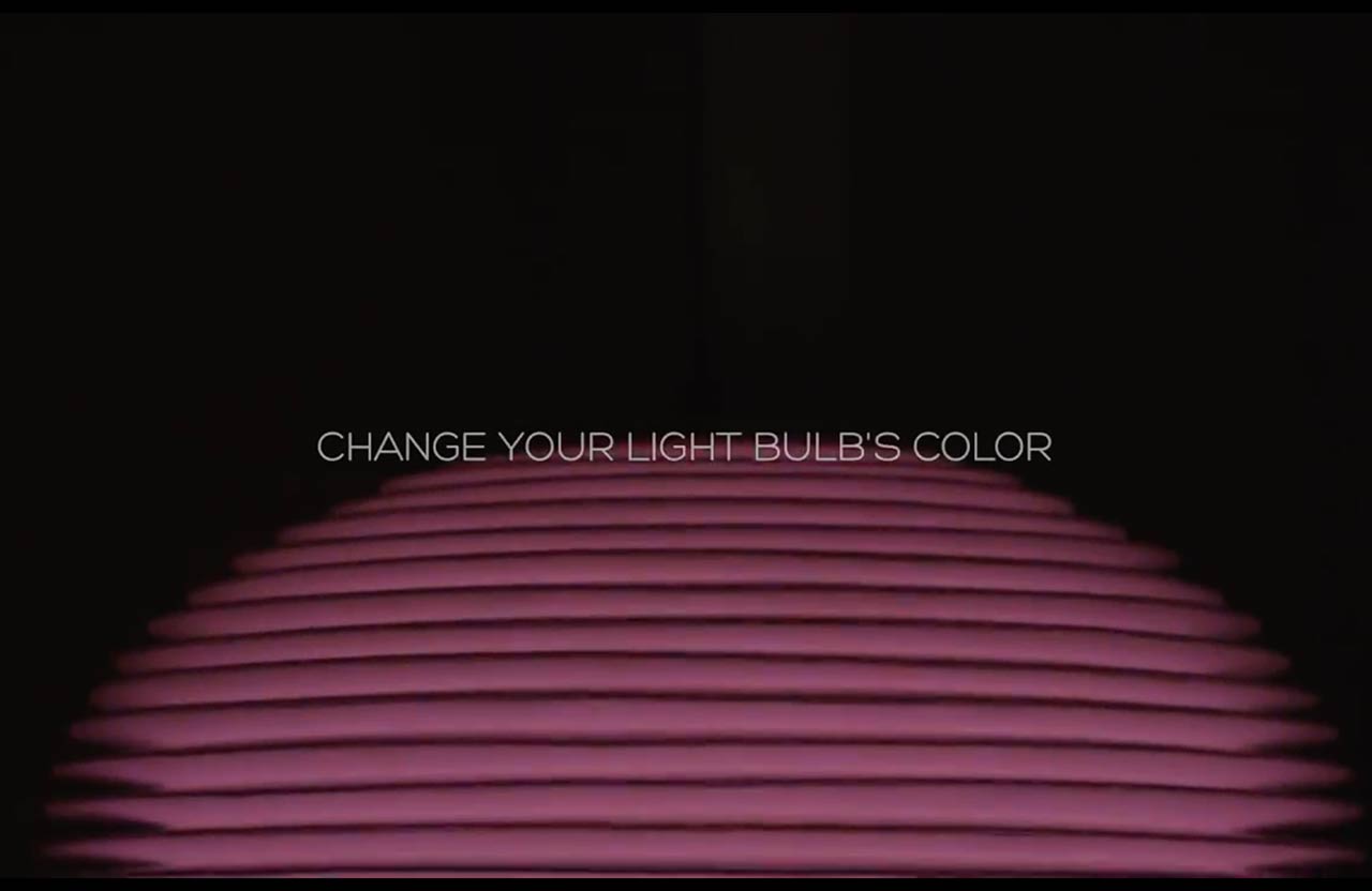 PIOZIO color change lighting